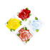 Комплект тарелок квадратных rose